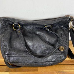 The Sak Black Satchel Bag Leather